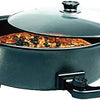 Elektrische XXL Pfanne Ø42cm | Pizzapfanne 11cm tief | 1500W Antihaft Partypfanne