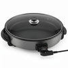 Elektrische XXL Pfanne Ø48cm | Pizzapfanne 7cm tief | 1500W Antihaft Partypfanne