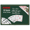 ASS Altenburger Rommé Spielkarten – 60 Spiele, 55 Blatt, Profi-Qualität, 30 Rot / 30 Blau – Französisches Bild, Kartenspiel für Rommé