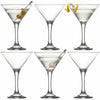 LAV Misket Martini-Gläser-Set 6-teilig – Shov Special Edition | Elegante Cocktailgläser & Dessertgläser | 175ml | Spülmaschinenfest | Klassisches V-Form Design mit langem Stiel